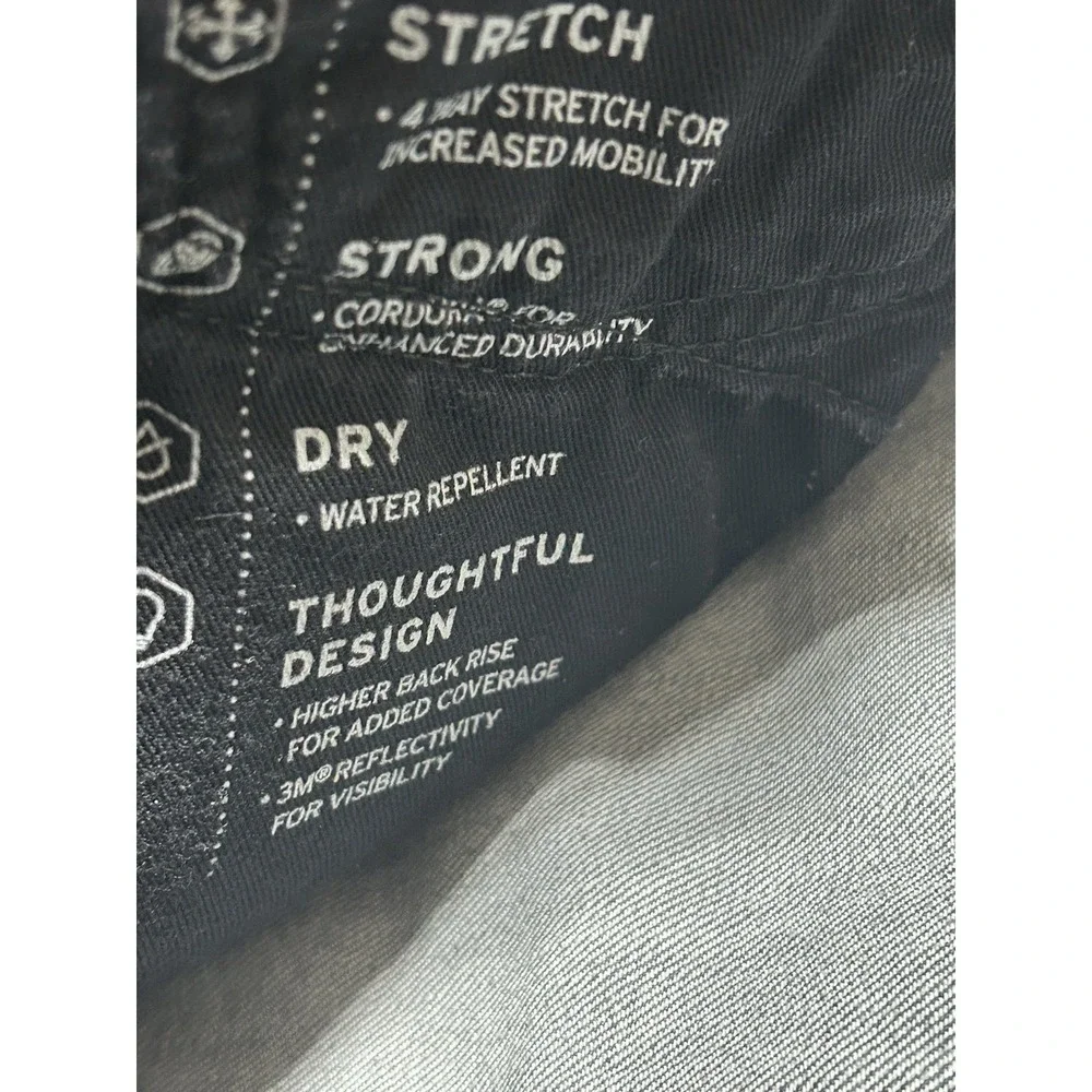 Levis 511 Mens Commuter Cycling‎ Jeans Hemmed 37x29 Flex Denim Cotton Blend Gray
